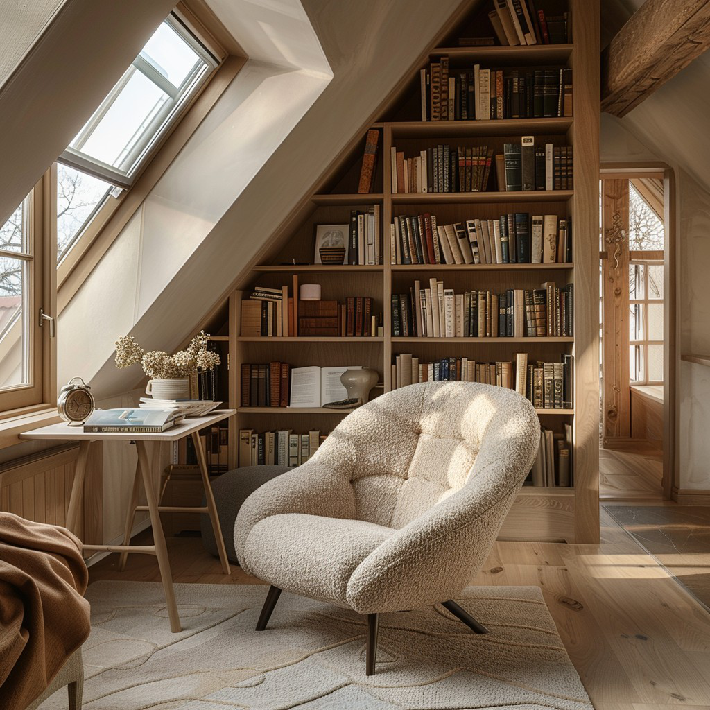 A reading nook