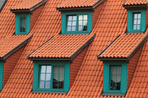 A freshly installed roof with sturdy shingles, offering strong weather resistance and long-term durability.
