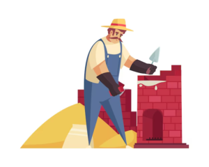Contractor performing chimney cap repair to prevent leaks